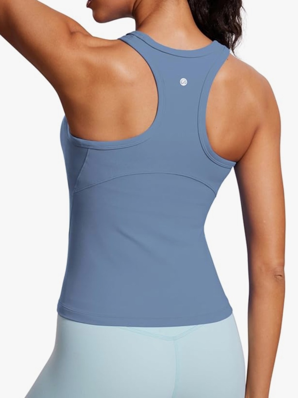 CRZ YOGA Butterluxe High Neck Tank Tops for Women